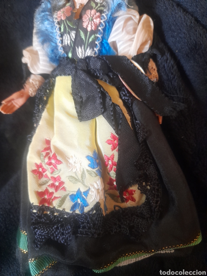 Mu&ntilde;ecas celuloide: Antigua mu&ntilde;eca de celuloide francesa, 19 cm de altura - Foto 3