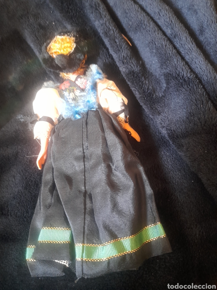 Mu&ntilde;ecas celuloide: Antigua mu&ntilde;eca de celuloide francesa, 19 cm de altura - Foto 4