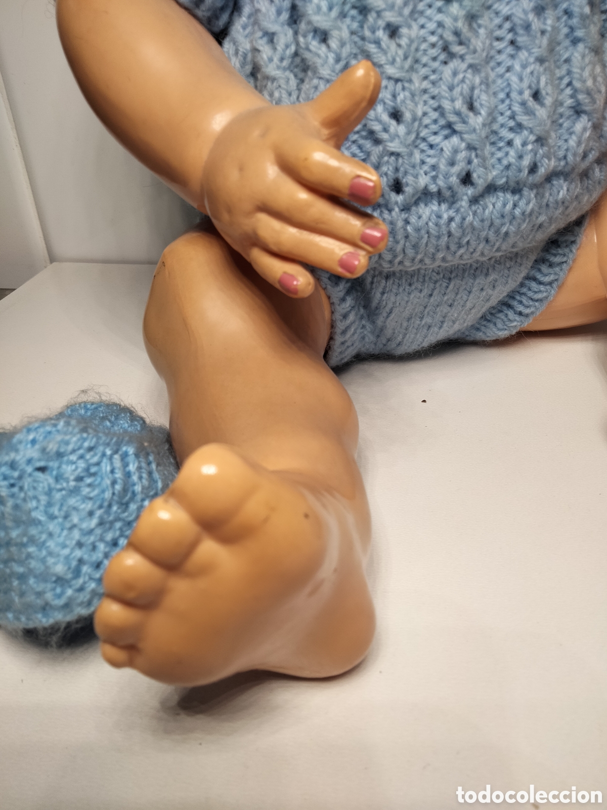 Mu&ntilde;ecas celuloide: Antiguo beb&eacute; franc&eacute;s celuloide a&ntilde;os 30 - Foto 9