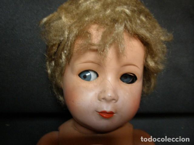 Mu&ntilde;ecas celuloide: Antigua mu&ntilde;eca, a&ntilde;os 30. - Foto 4