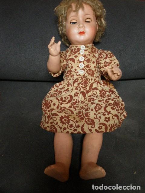 Mu&ntilde;ecas celuloide: Antigua mu&ntilde;eca, a&ntilde;os 30. - Foto 10