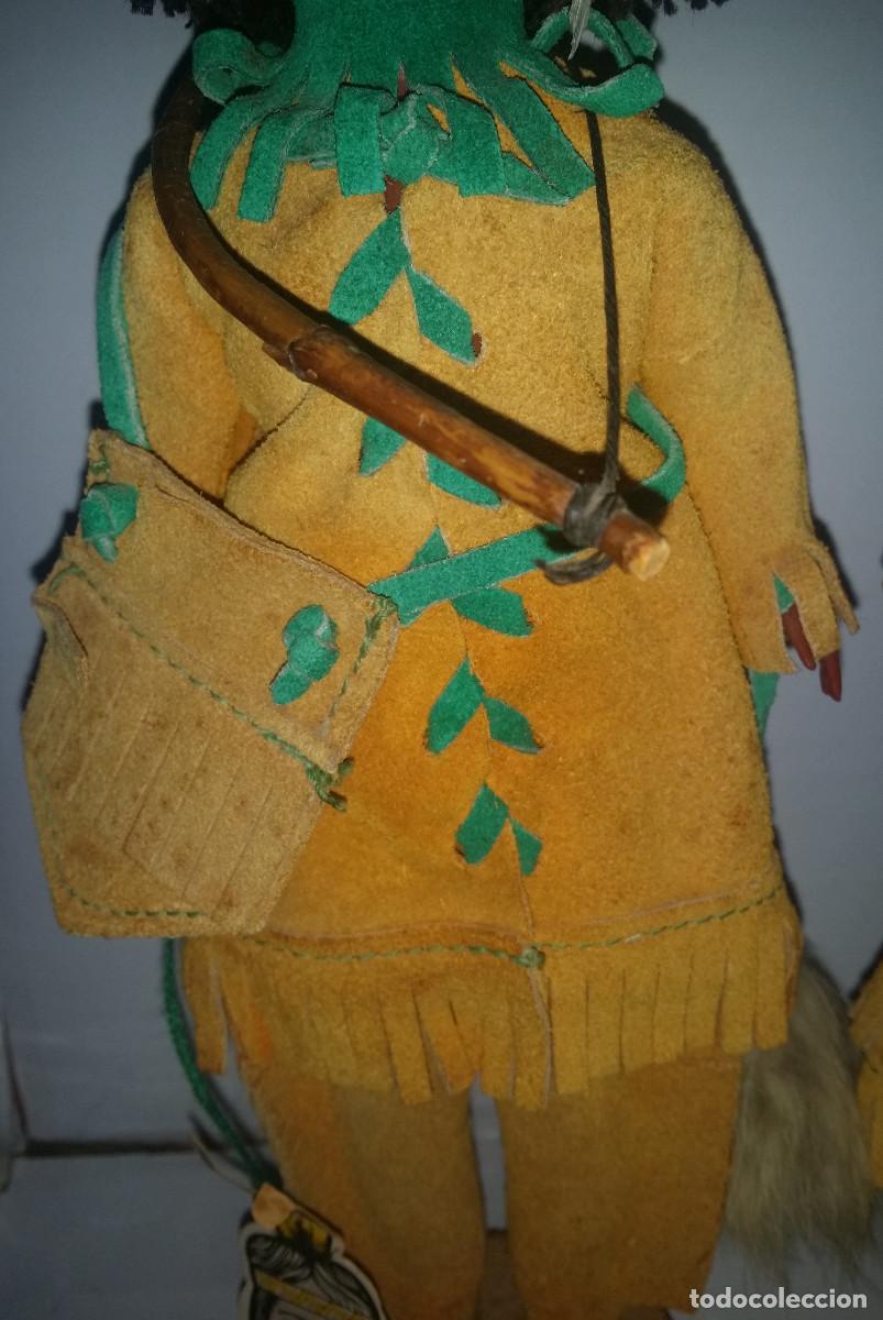 Mu&ntilde;ecas celuloide: Bonita pareja regional de indios de celuloide - Foto 10