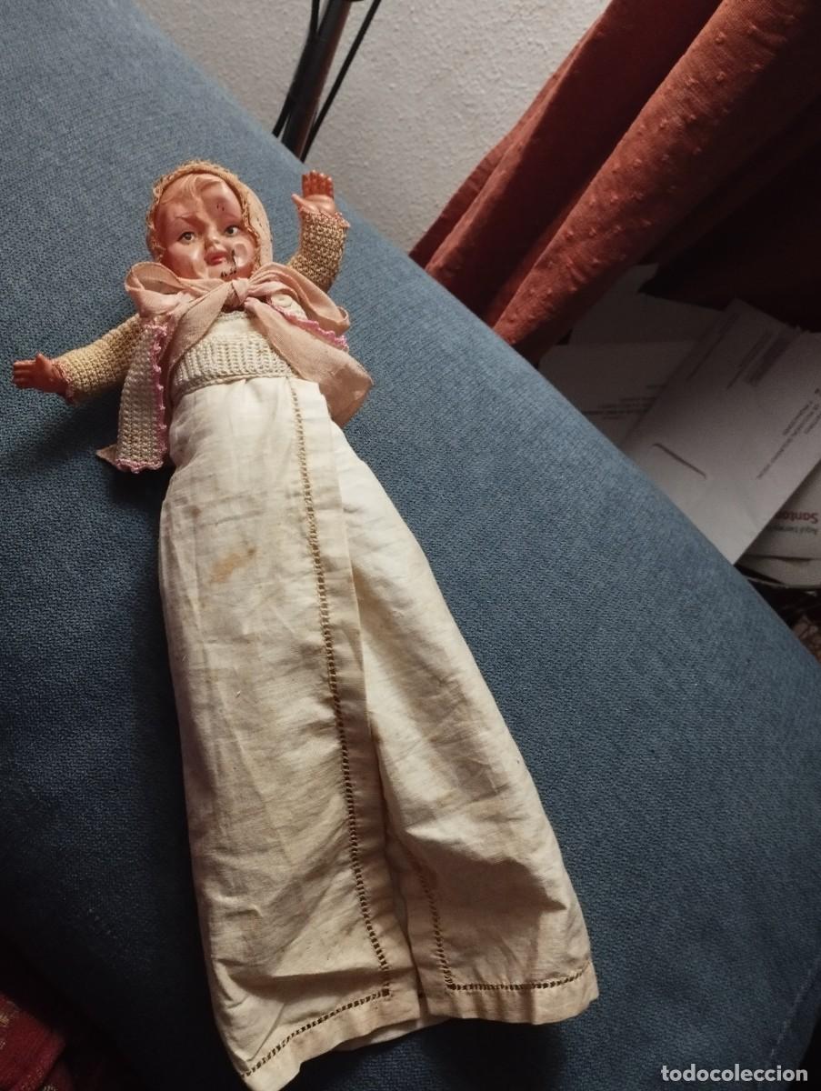 Mu&ntilde;ecas celuloide: Antiguo mu&ntilde;eco de celuloide de finales de 1800 - Foto 1