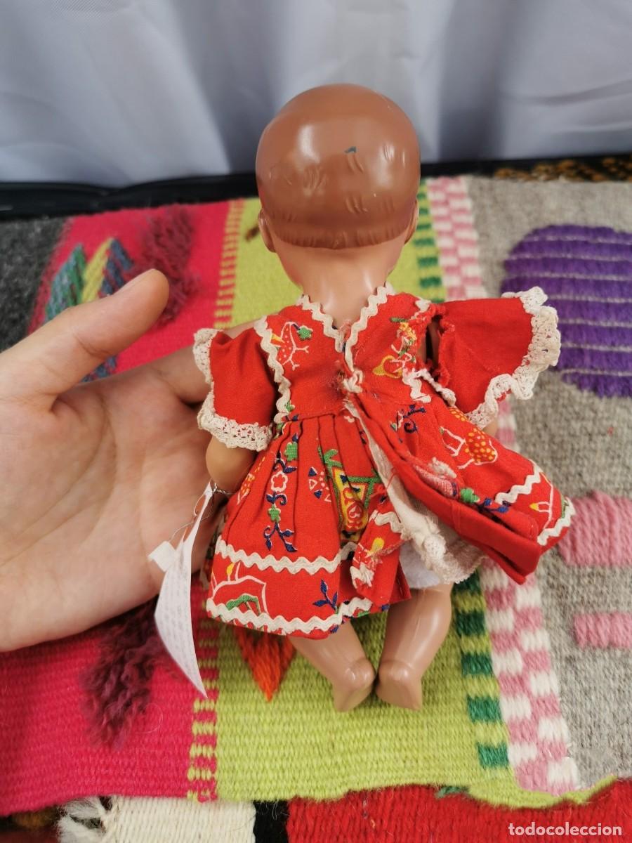 Mu&ntilde;ecas celuloide: vintage celluloid german doll - little turtle - Foto 2