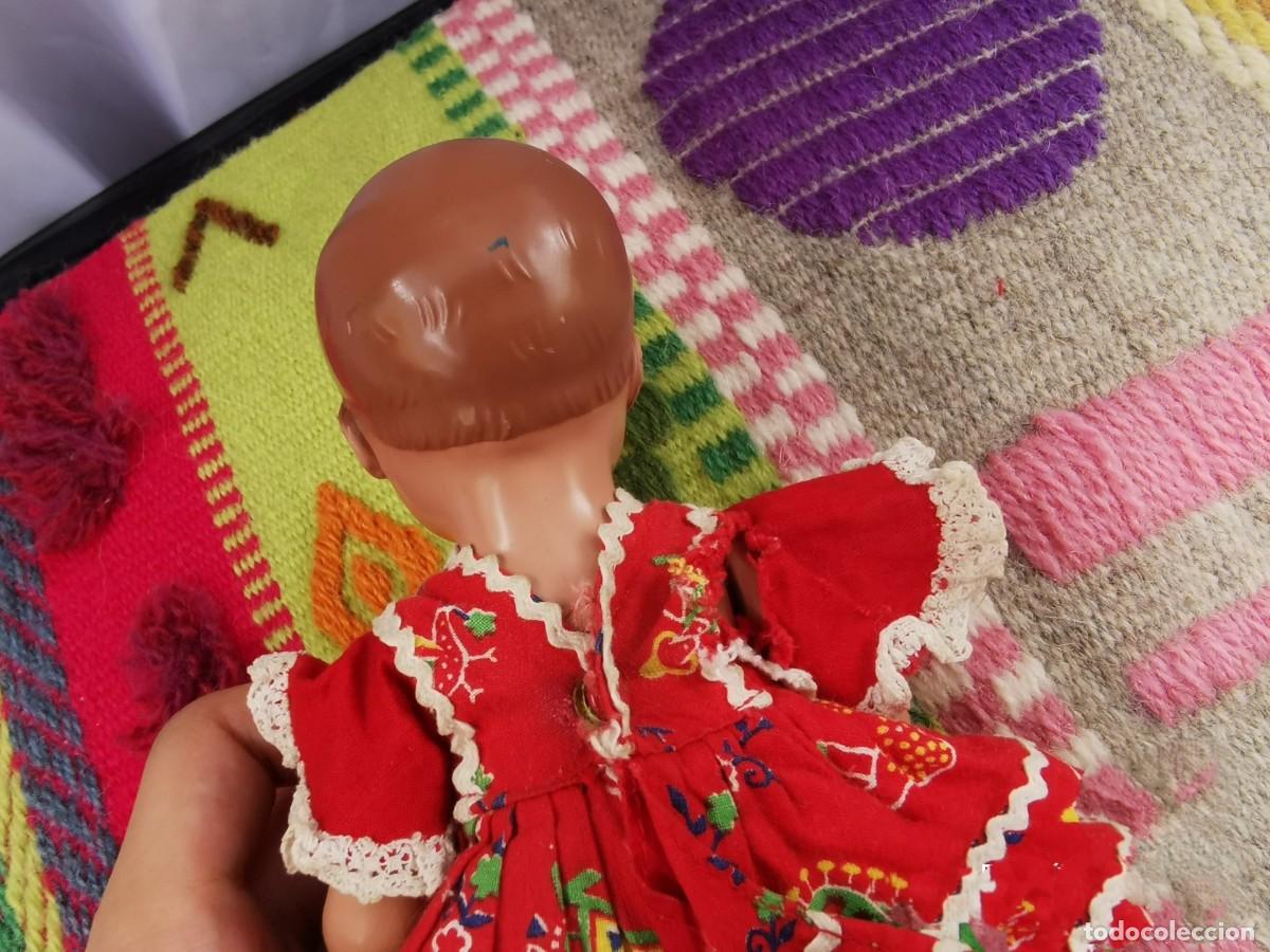 Mu&ntilde;ecas celuloide: vintage celluloid german doll - little turtle - Foto 7