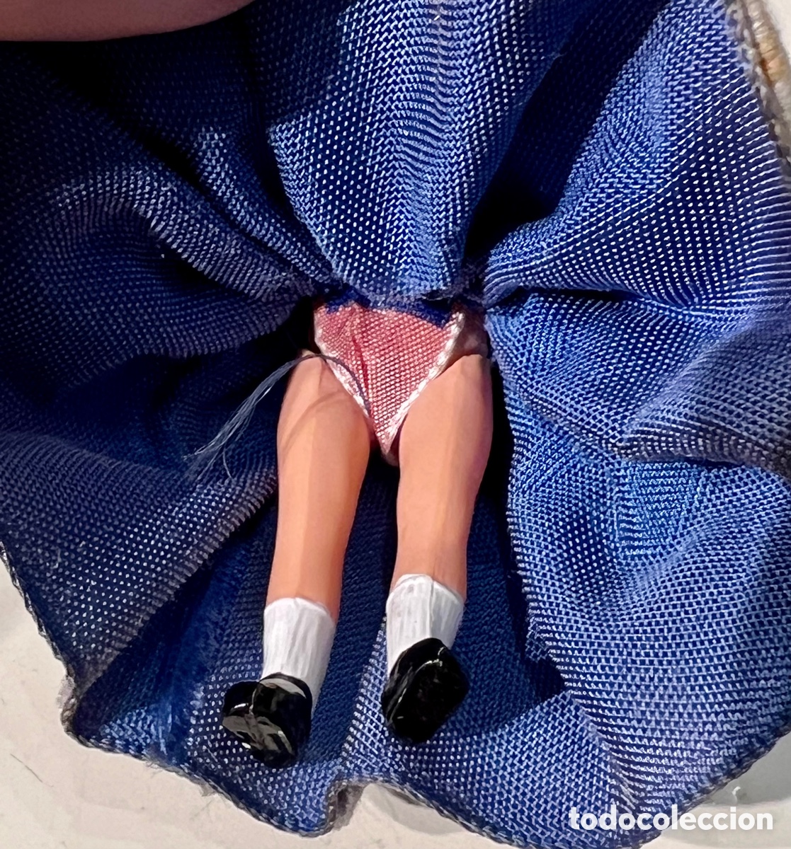 Mu&ntilde;ecas celuloide: Juguete. Peque&ntilde;a mu&ntilde;eca articulada. - Foto 4