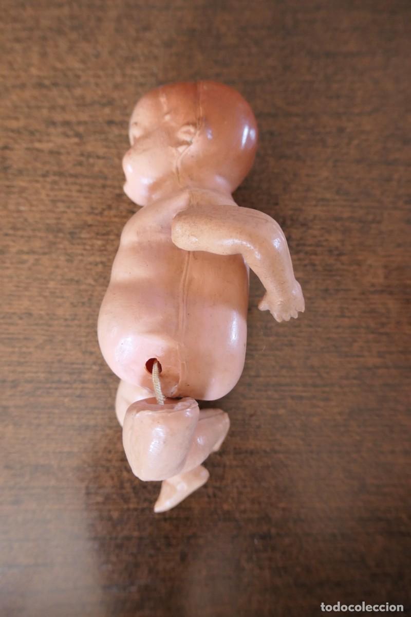 Mu&ntilde;ecas celuloide: ANTIGUO BEBE DE CELULOIDE 11,5 CM - Foto 2