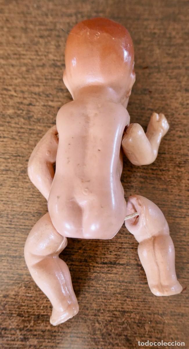 Mu&ntilde;ecas celuloide: ANTIGUO BEBE DE CELULOIDE 11,5 CM - Foto 3
