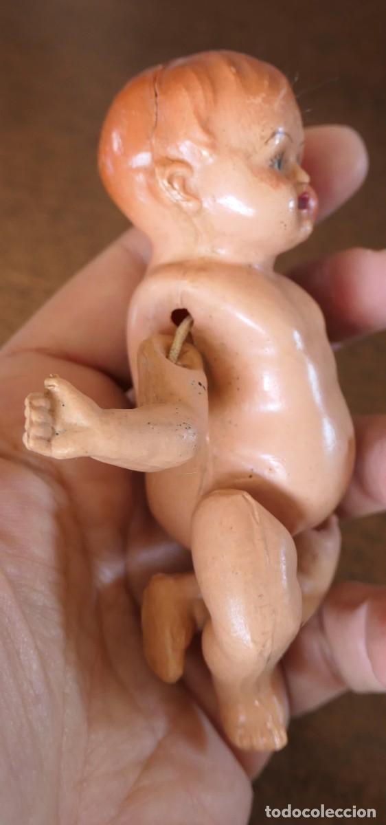 Mu&ntilde;ecas celuloide: ANTIGUO BEBE DE CELULOIDE 11,5 CM - Foto 6