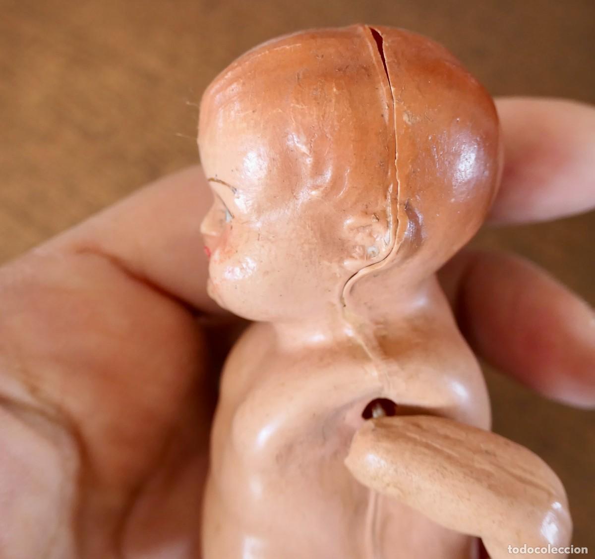 Mu&ntilde;ecas celuloide: ANTIGUO BEBE DE CELULOIDE 11,5 CM - Foto 9