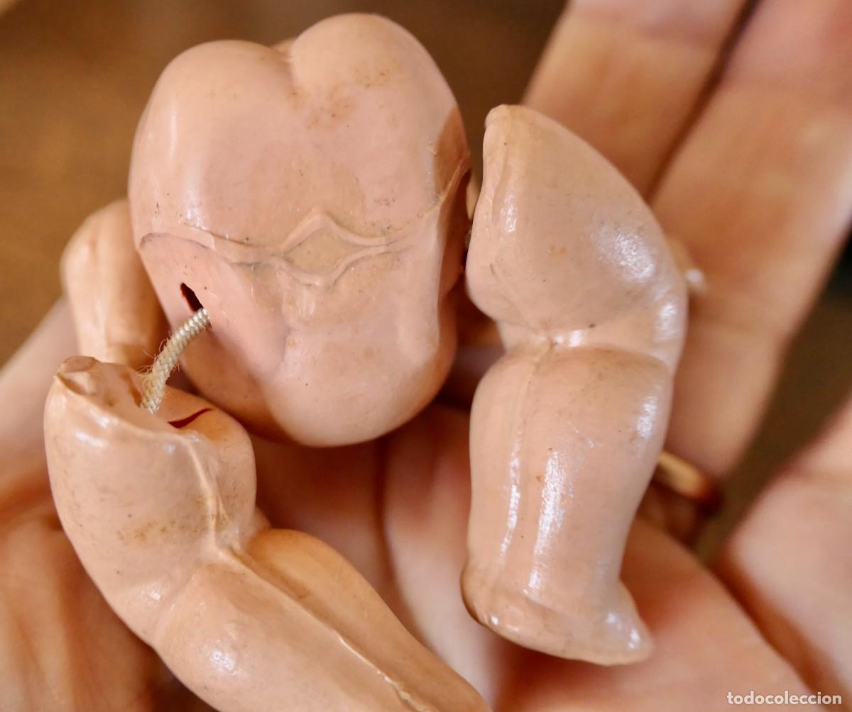 Mu&ntilde;ecas celuloide: ANTIGUO BEBE DE CELULOIDE 11,5 CM - Foto 11