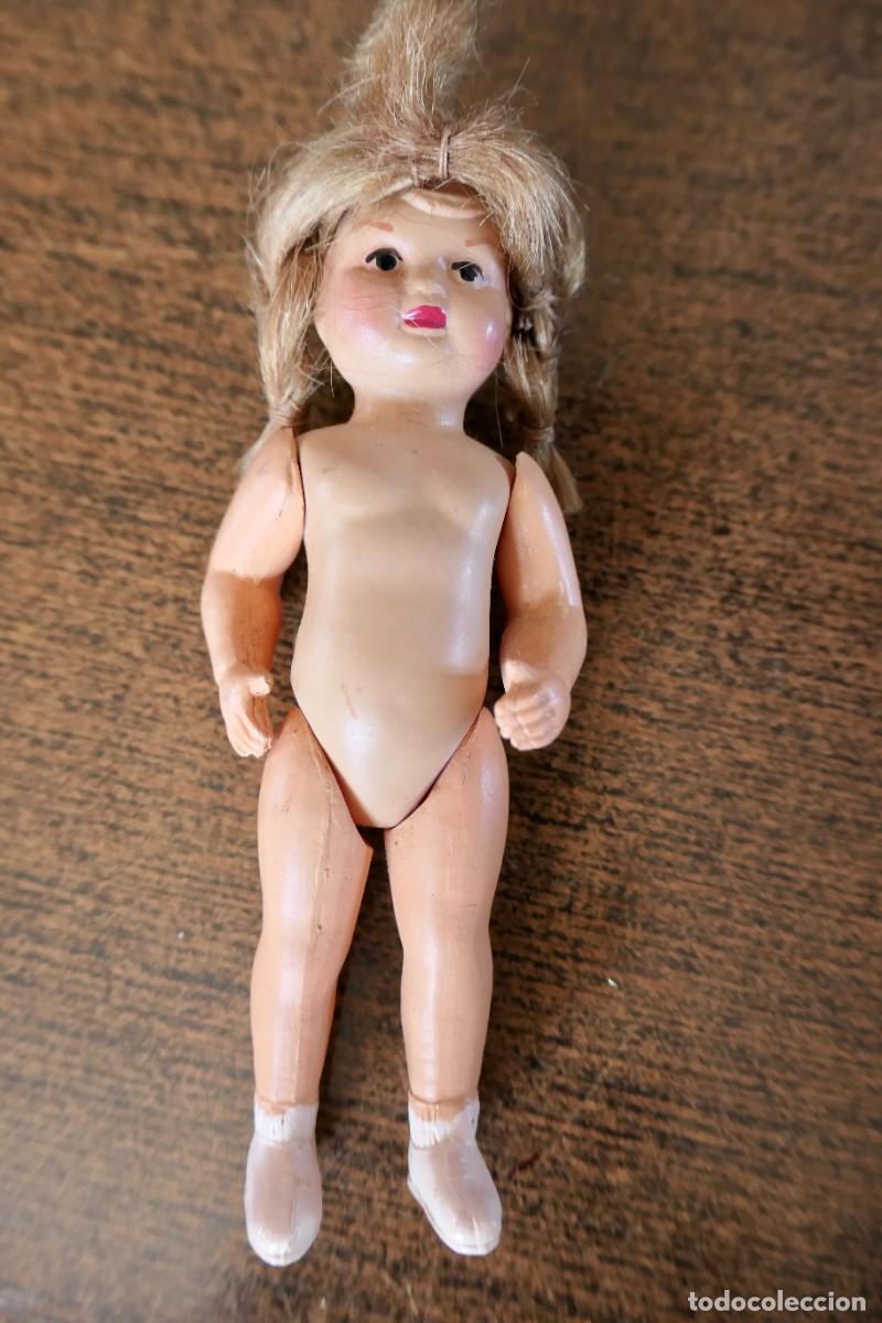 Mu&ntilde;ecas celuloide: ANTIGUA MU&Ntilde;ECA DE CELULOIDE 9 CM - Foto 1
