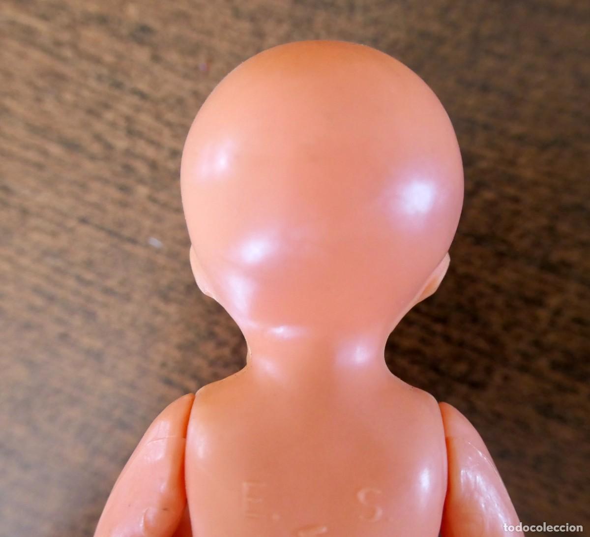 Mu&ntilde;ecas celuloide: ANTIGUO BEBE DE CELULOIDE - E.S. W GERMANY 10,5 CM - Foto 6