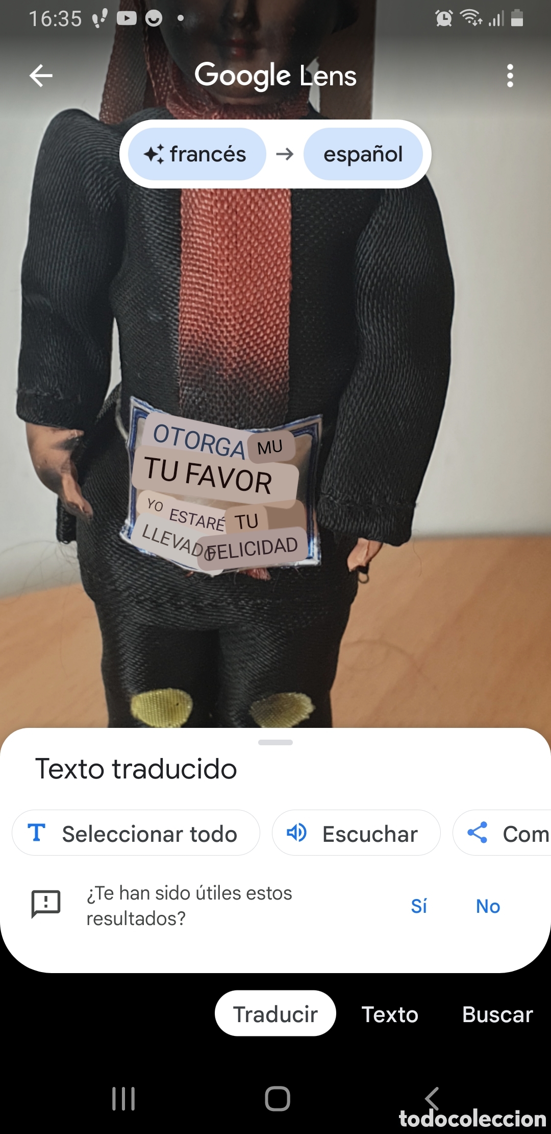 Mu&ntilde;ecas celuloide: Mu&ntilde;eco antiguo celuloide de la buena suertr - Foto 3