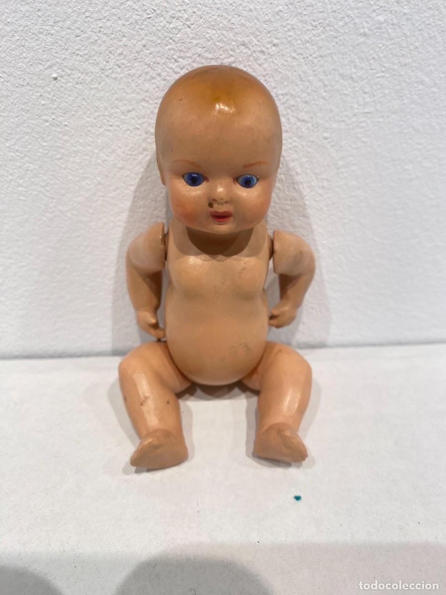 Mu&ntilde;ecas celuloide: MU&Ntilde;ECO BEB&Eacute; ANTIGUO DE CELULOIDE - Foto 1