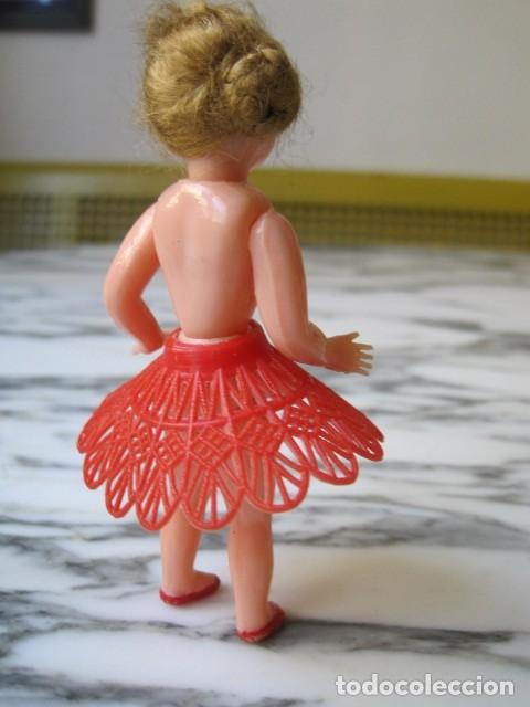 Mu&ntilde;ecas celuloide: MU&Ntilde;ECA DE CELULOIDE - OJOS DURMIENTES - FALDA DE PL&Aacute;STICO - A&Ntilde;OS 50 - Foto 5