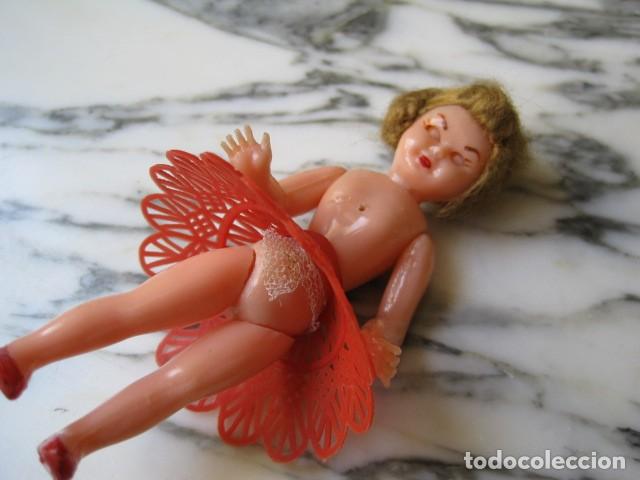 Mu&ntilde;ecas celuloide: MU&Ntilde;ECA DE CELULOIDE - OJOS DURMIENTES - FALDA DE PL&Aacute;STICO - A&Ntilde;OS 50 - Foto 9