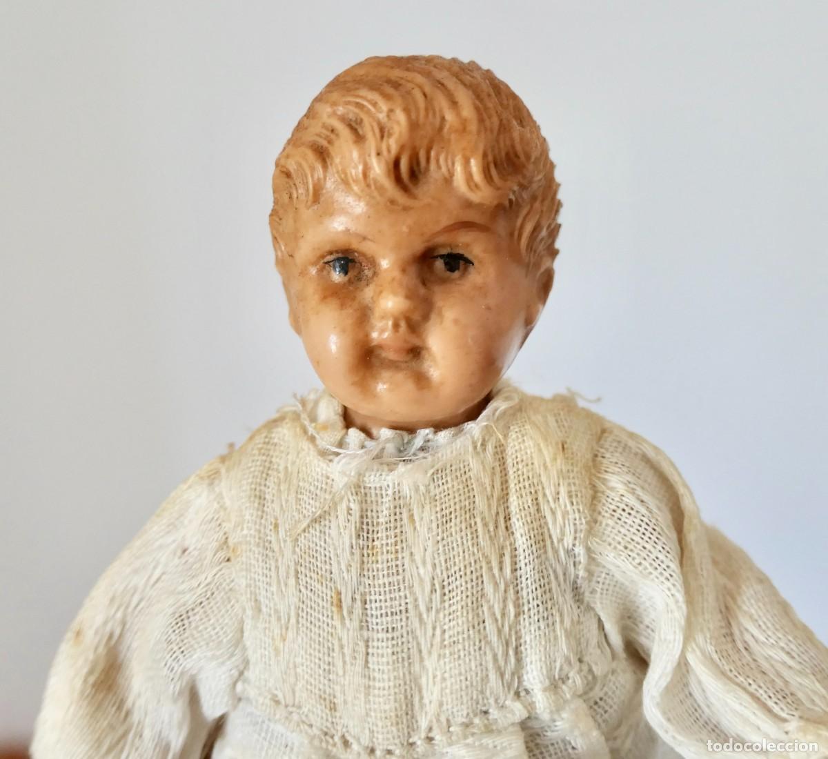 Mu&ntilde;ecas celuloide: MU&Ntilde;ECO CELULOIDE SCHUTZ-MARKE 13 CM - Foto 2