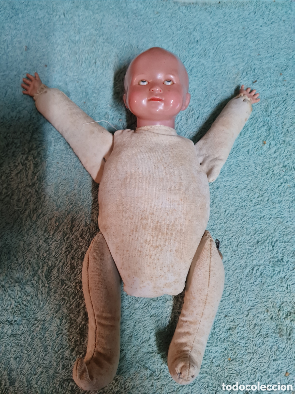 Mu&ntilde;ecas celuloide: Mu&ntilde;eco antiguo de celuloide - Foto 2
