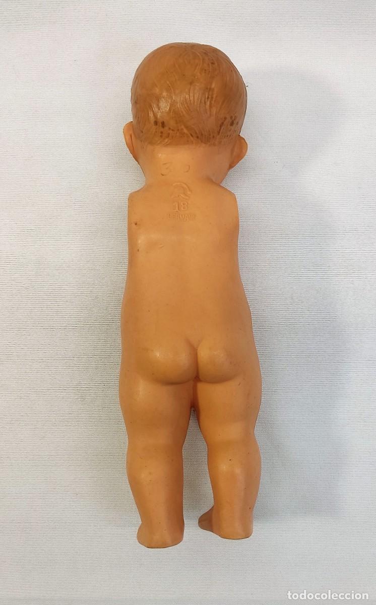Mu&ntilde;ecas celuloide: MU&Ntilde;ECO DE CELULOIDE ALEMAN, LE FALTA LOS BRAZOS. MIDE 17cm. - Foto 2