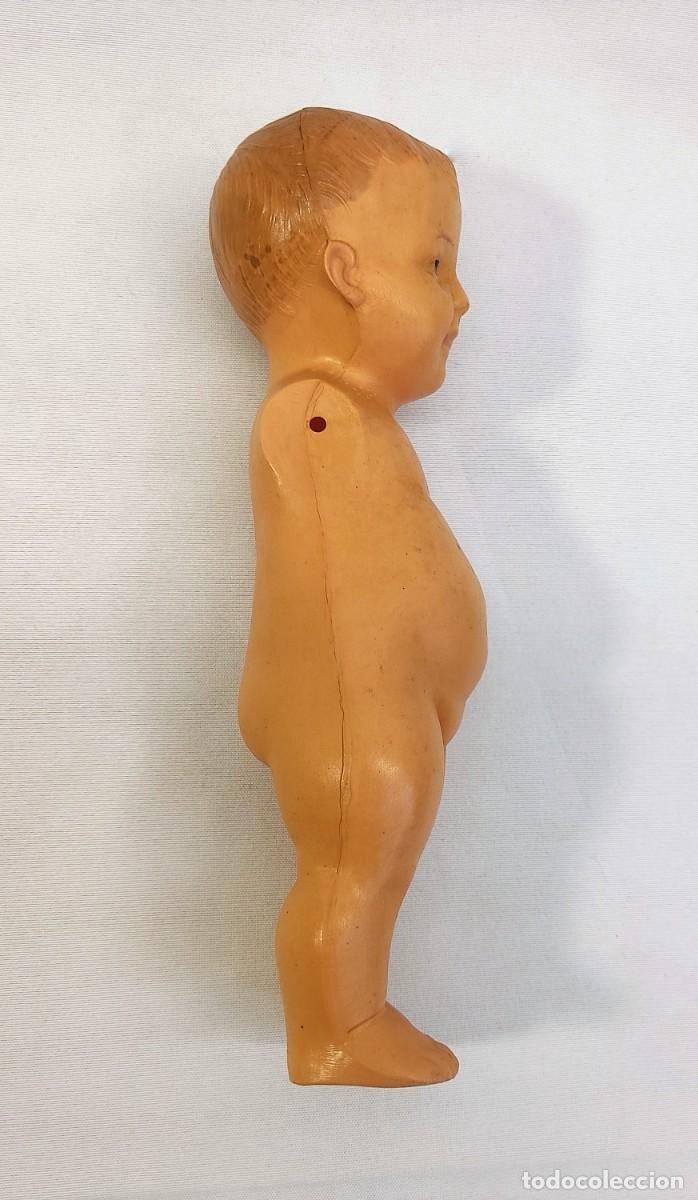 Mu&ntilde;ecas celuloide: MU&Ntilde;ECO DE CELULOIDE ALEMAN, LE FALTA LOS BRAZOS. MIDE 17cm. - Foto 4