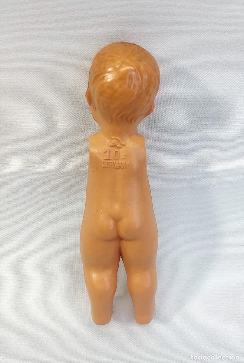 Mu&ntilde;ecas celuloide: MU&Ntilde;ECO DE CELULOIDE ALEMAN, LE FALTA LOS BRAZOS. MIDE 10cm. - Foto 2