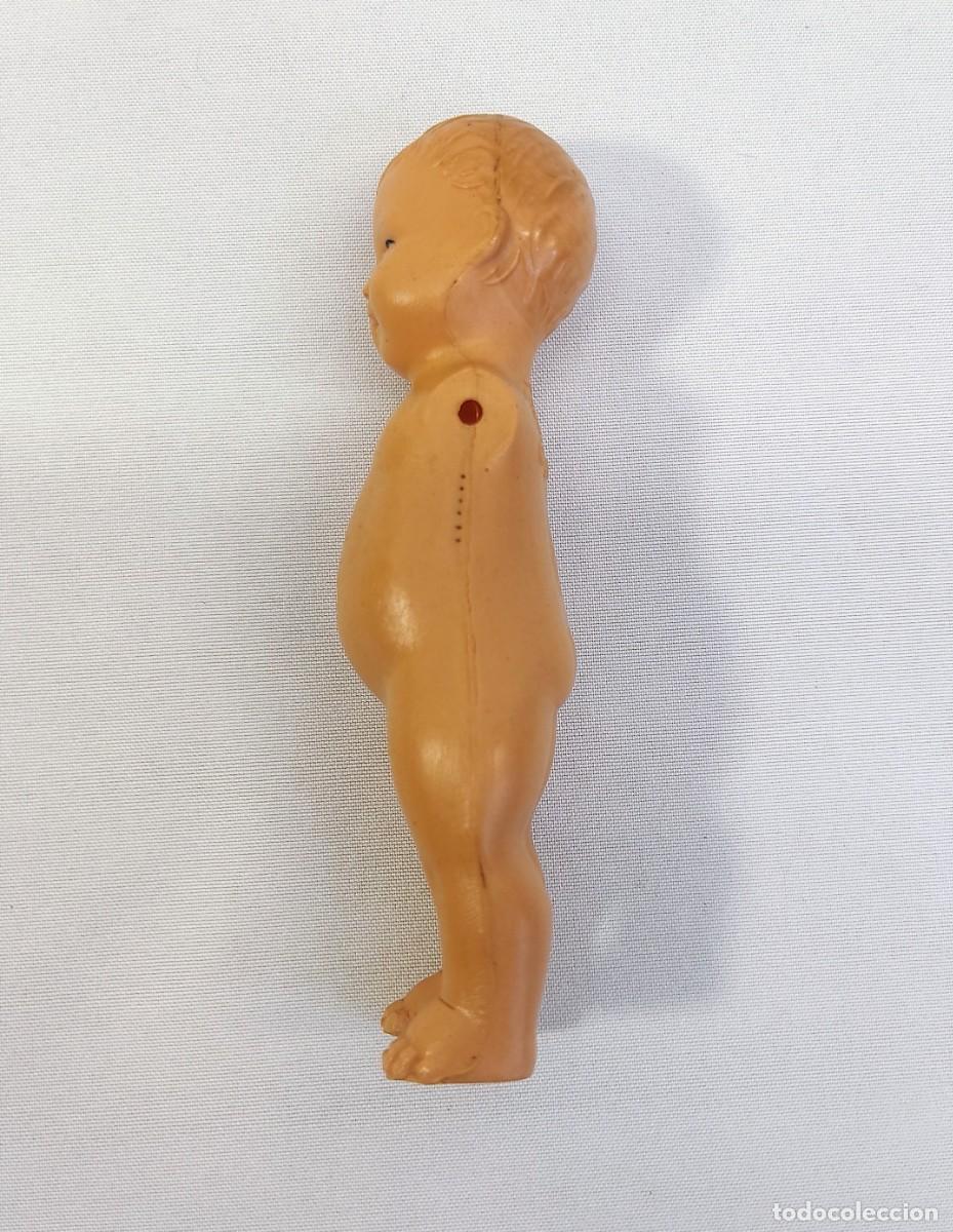 Mu&ntilde;ecas celuloide: MU&Ntilde;ECO DE CELULOIDE ALEMAN, LE FALTA LOS BRAZOS. MIDE 10cm. - Foto 3