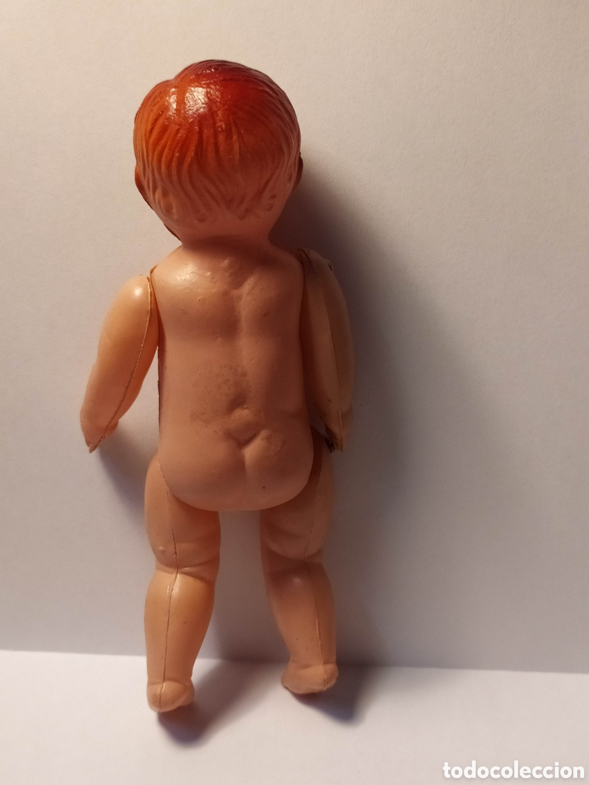 Mu&ntilde;ecas celuloide: Antiguo mu&ntilde;eco de celuloide. 13,5cm - Foto 2