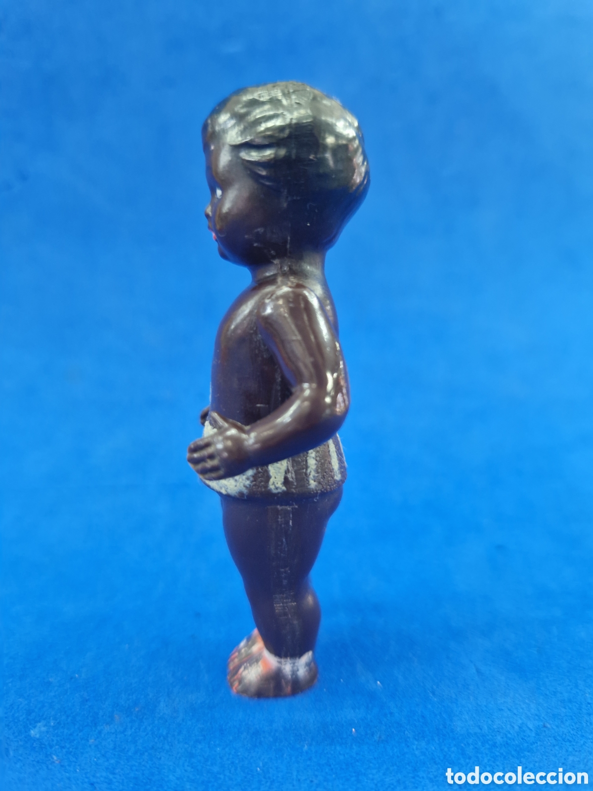 Mu&ntilde;ecas celuloide: Mu&ntilde;eca celuloide negra ,marca Lis - Foto 2