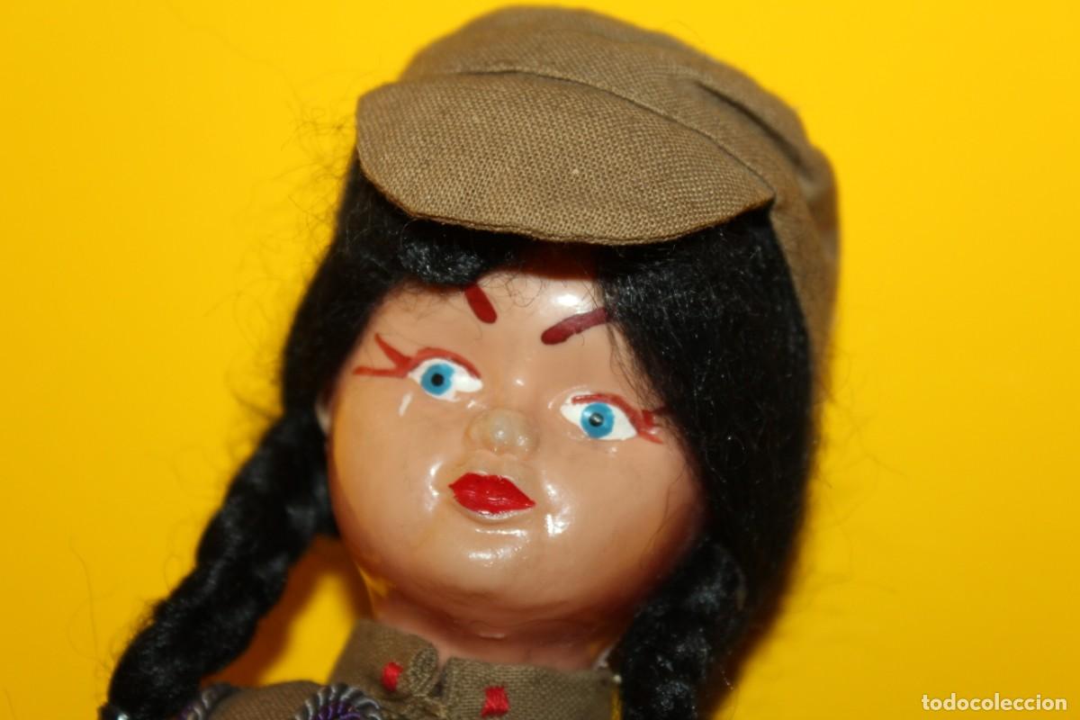 Mu&ntilde;ecas celuloide: ANTIGUA MU&Ntilde;ECA MILITAR SOLDADO DE CELULOIDE - A&Ntilde;OS 60 - Foto 2