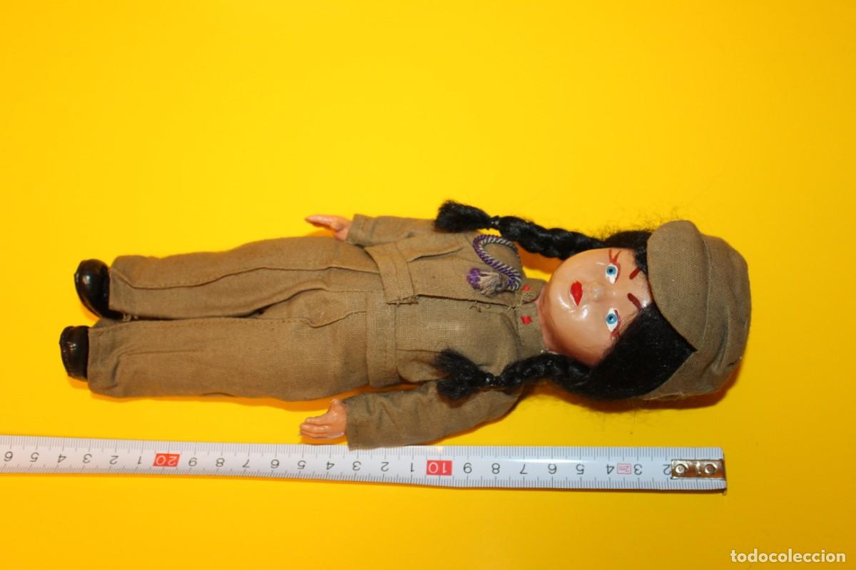 Mu&ntilde;ecas celuloide: ANTIGUA MU&Ntilde;ECA MILITAR SOLDADO DE CELULOIDE - A&Ntilde;OS 60 - Foto 3