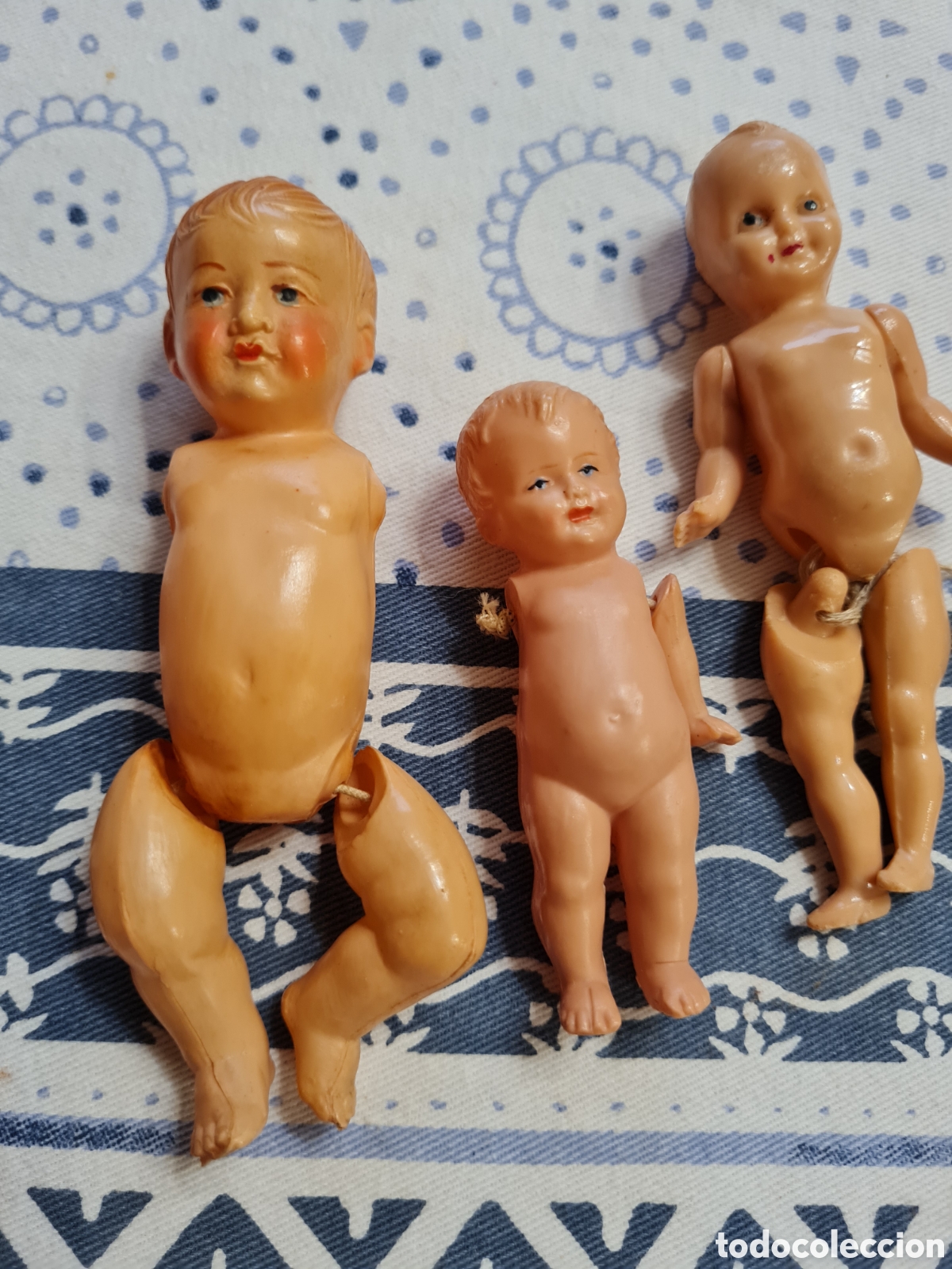 Mu&ntilde;ecas celuloide: Mu&ntilde;ecos de celuloide antiguos - Foto 2