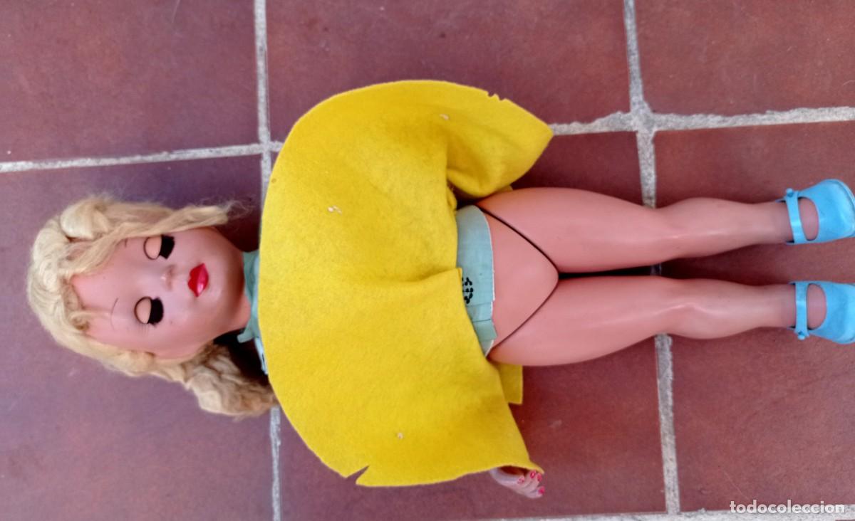 Mu&ntilde;ecas celuloide: MU&Ntilde;ECA ANTIGUA CELULOIDE A&Ntilde;OS 50 TIPO PIN UP - Foto 4