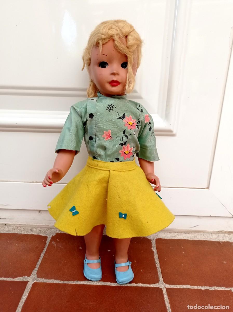 Mu&ntilde;ecas celuloide: MU&Ntilde;ECA ANTIGUA CELULOIDE A&Ntilde;OS 50 TIPO PIN UP - Foto 7