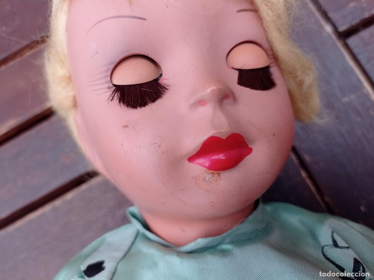 Mu&ntilde;ecas celuloide: MU&Ntilde;ECA ANTIGUA CELULOIDE A&Ntilde;OS 50 TIPO PIN UP - Foto 8