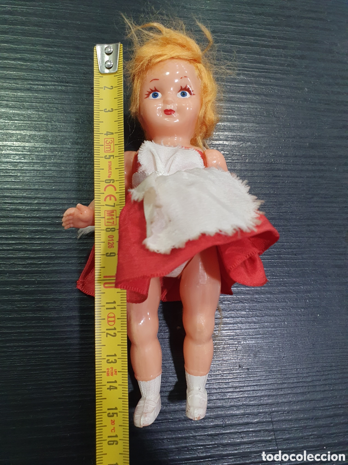 Mu&ntilde;ecas celuloide: Antigua mu&ntilde;eca en celuloide. (L38) - Foto 2