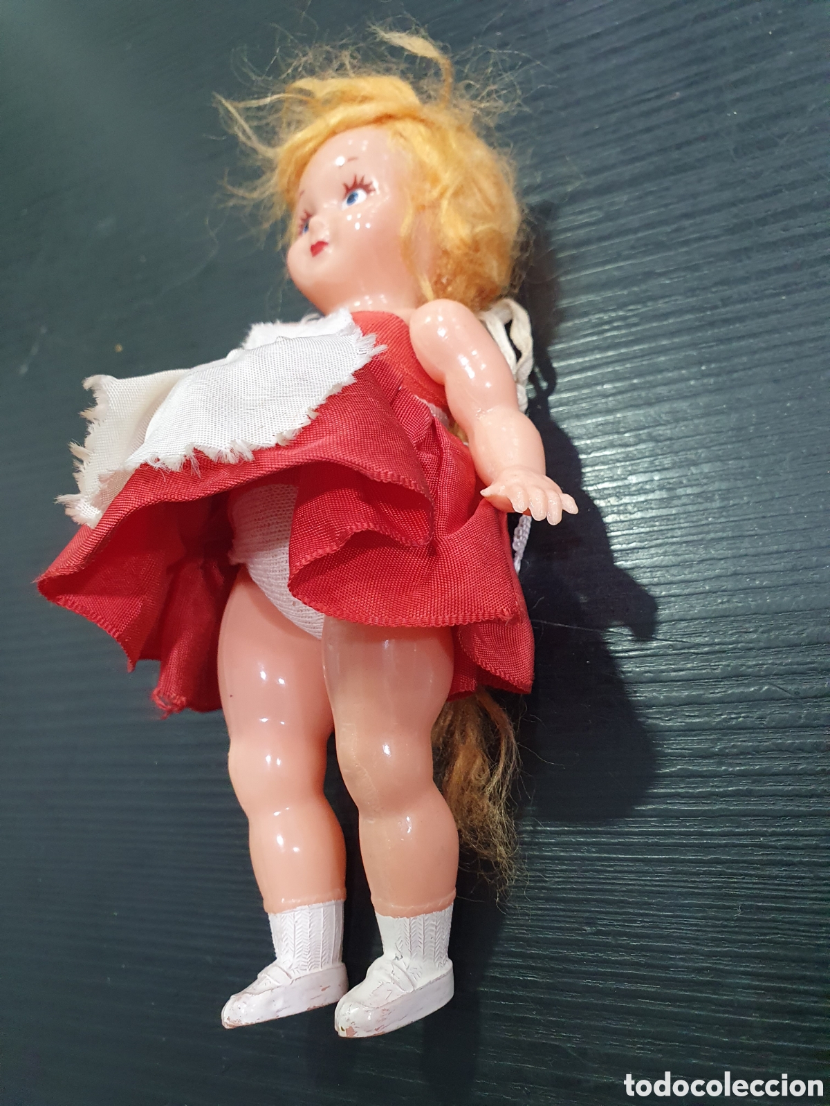 Mu&ntilde;ecas celuloide: Antigua mu&ntilde;eca en celuloide. (L38) - Foto 3