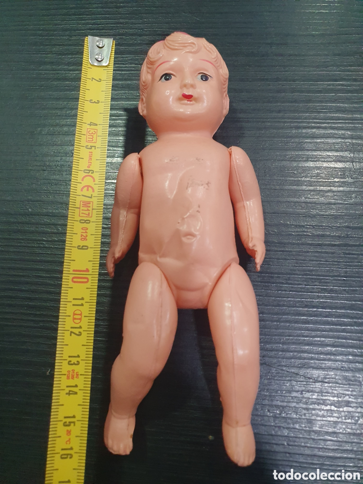 Mu&ntilde;ecas celuloide: Antiguo mu&ntilde;eco de celuloide. (L38) - Foto 2