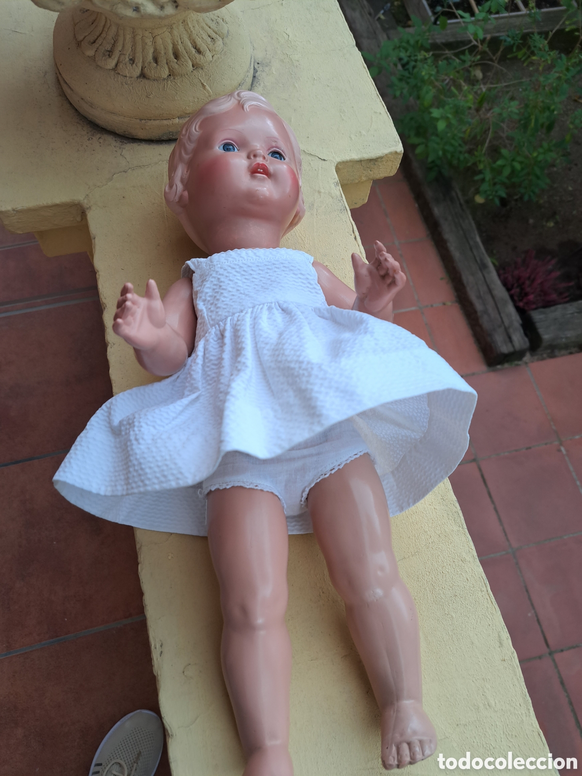 Mu&ntilde;ecas celuloide: Mu&ntilde;eca tortuga marcada de las primeras celuloide - Foto 4