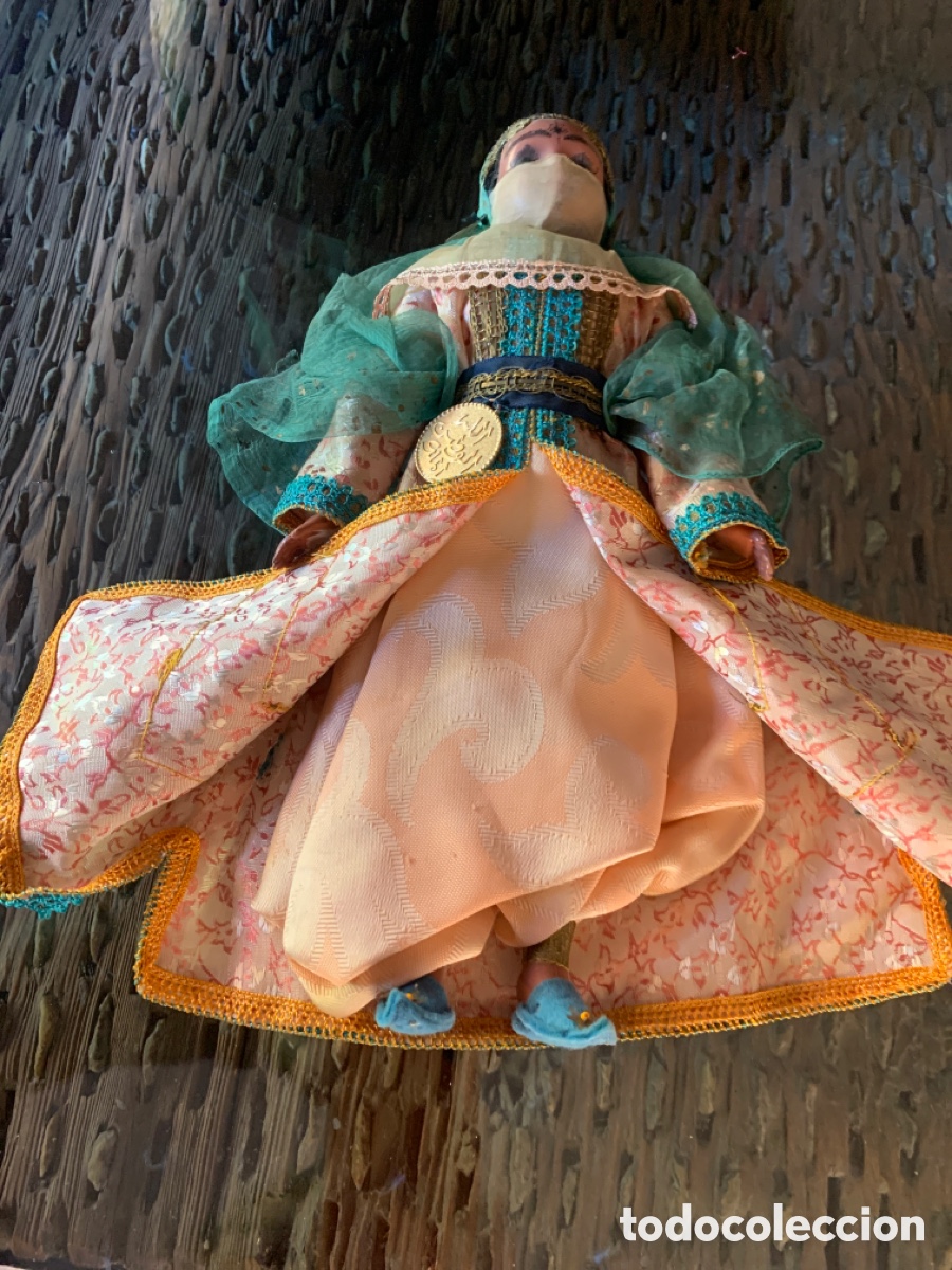 Mu&ntilde;ecas celuloide: Antigua mu&ntilde;eca celuloide Berber, a&ntilde;o 60 perfecto estado - Foto 5
