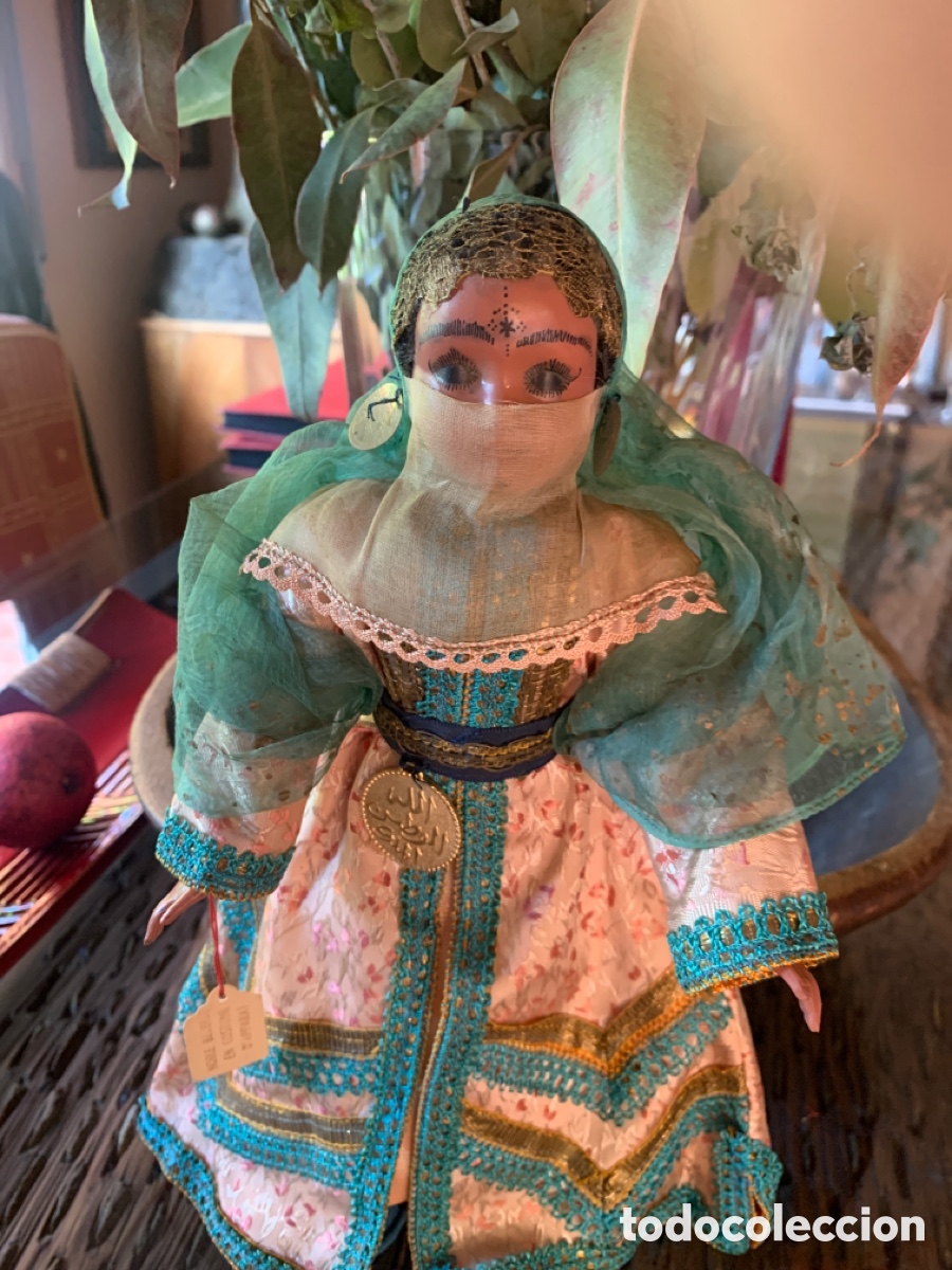 Mu&ntilde;ecas celuloide: Antigua mu&ntilde;eca celuloide Berber, a&ntilde;o 60 perfecto estado - Foto 6