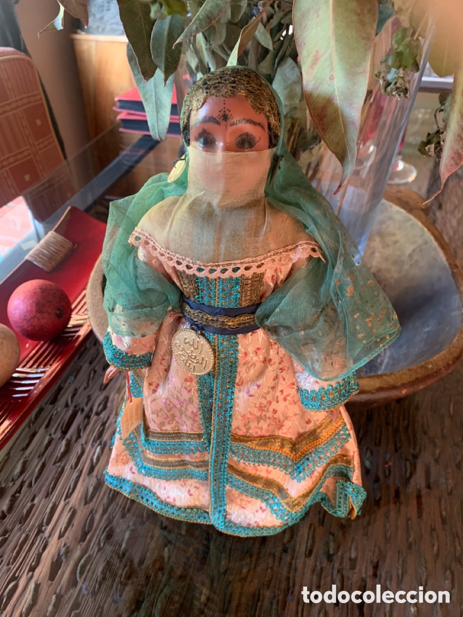 Mu&ntilde;ecas celuloide: Antigua mu&ntilde;eca celuloide Berber, a&ntilde;o 60 perfecto estado - Foto 1