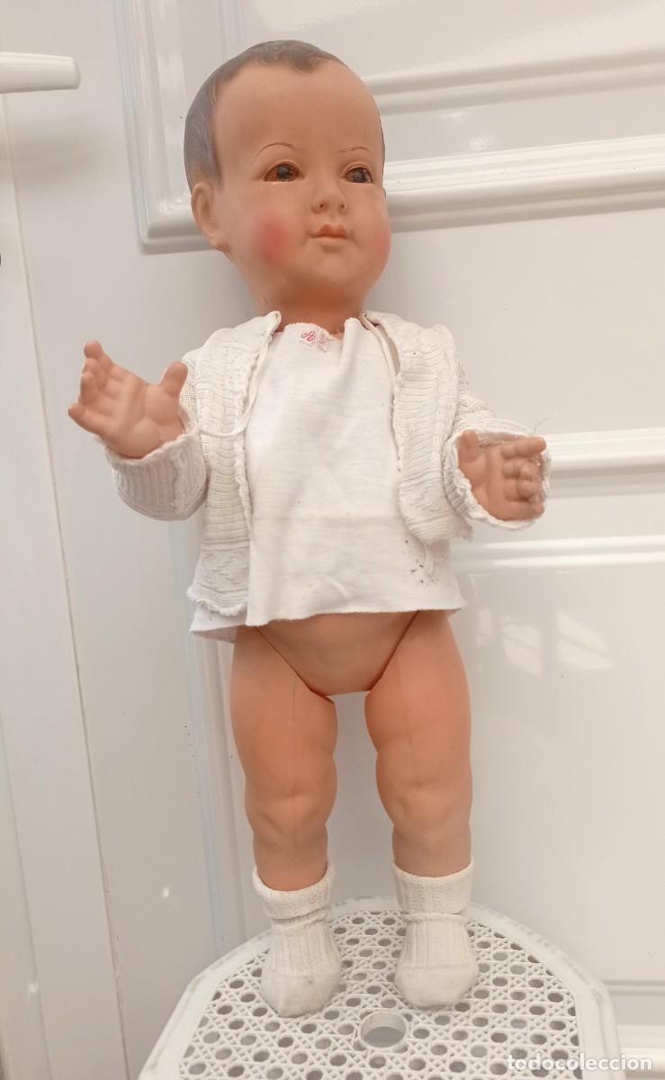Mu&ntilde;ecas celuloide: ANTIGUO MU&Ntilde;ECO CELULOIDE PETIT COLIN FRANCIA - Foto 2
