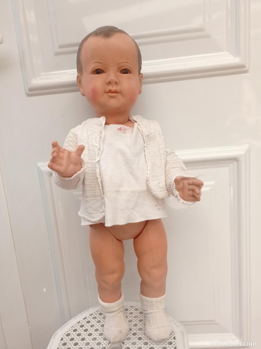 Mu&ntilde;ecas celuloide: ANTIGUO MU&Ntilde;ECO CELULOIDE PETIT COLIN FRANCIA - Foto 4