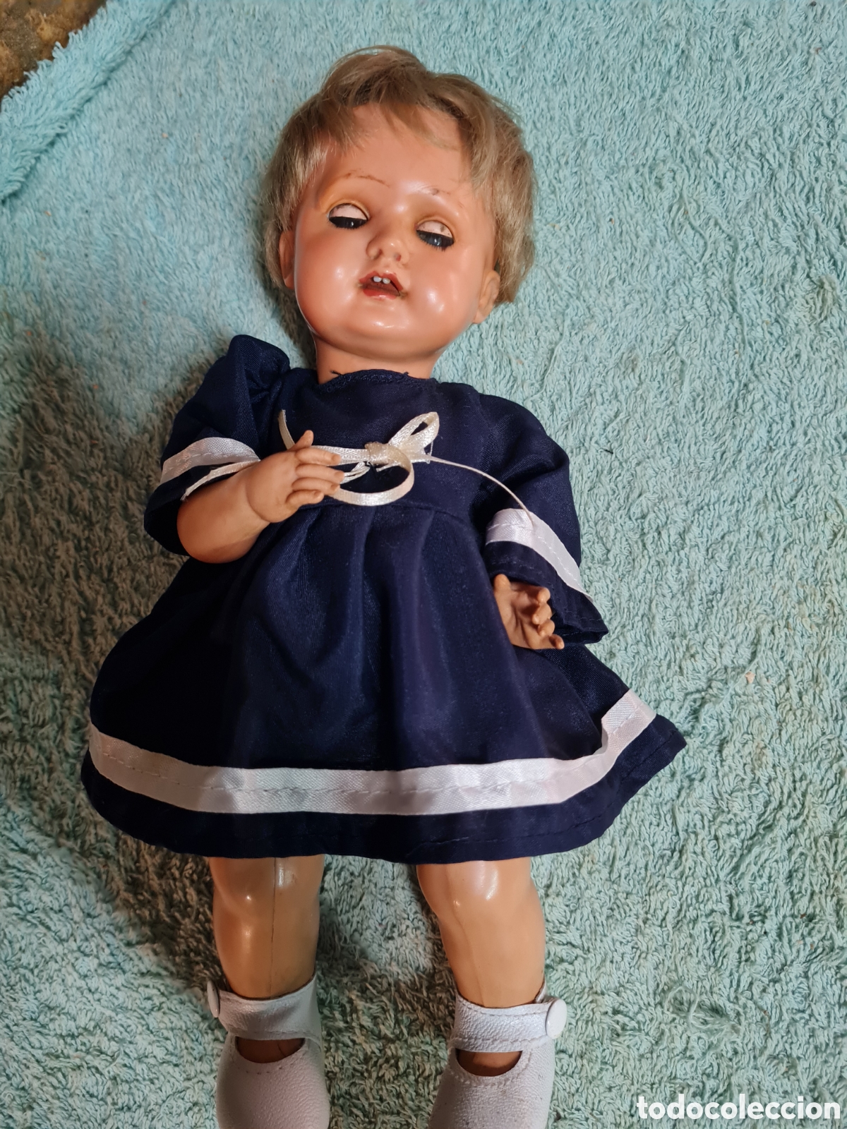 Mu&ntilde;ecas celuloide: Mu&ntilde;eca Alemana antigua de celuloide - Foto 4