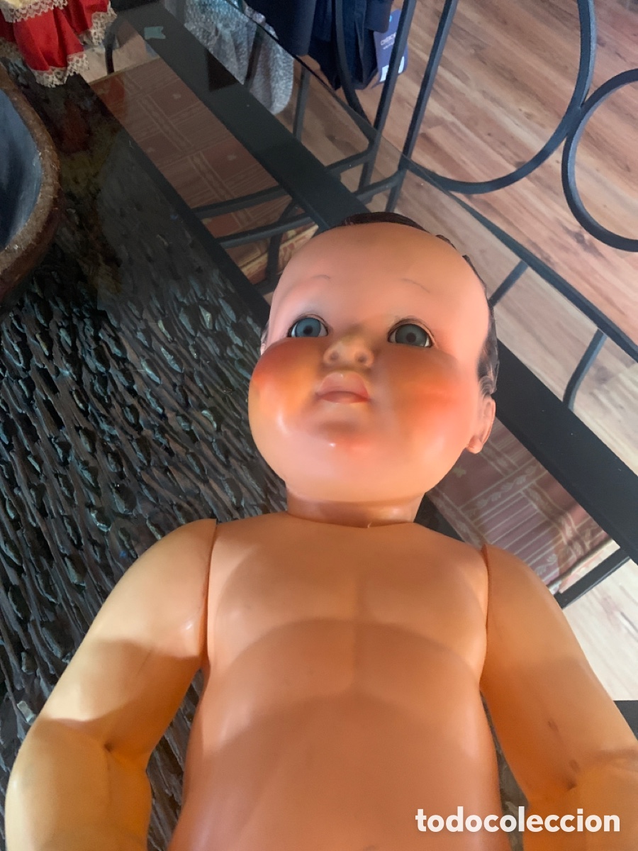 Mu&ntilde;ecas celuloide: Gran mu&ntilde;eco celuloide, 60 cms, Francia - Foto 9