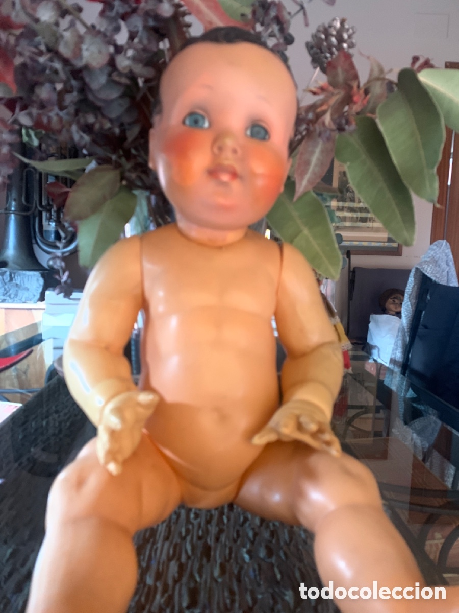Mu&ntilde;ecas celuloide: Gran mu&ntilde;eco celuloide, 60 cms, Francia - Foto 11