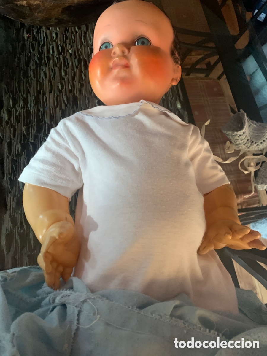 Mu&ntilde;ecas celuloide: Gran mu&ntilde;eco celuloide, 60 cms, Francia - Foto 12