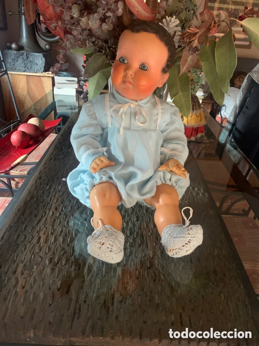 Mu&ntilde;ecas celuloide: Gran mu&ntilde;eco celuloide, 60 cms, Francia - Foto 16