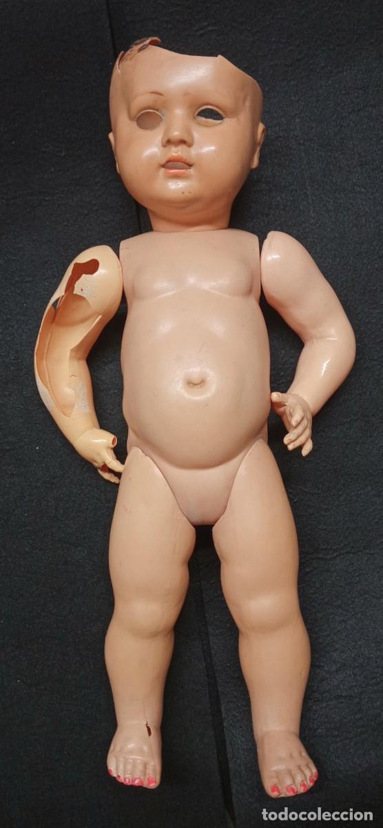 Mu&ntilde;ecas celuloide: Mu&ntilde;eca de celuloide Schutz Marke. Con vestidos a&ntilde;os 20. - Foto 3